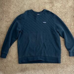 Patagonia Men’s Organic Cotton Quilt Crewneck Sweatshirt